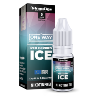 InnoCigs - One Way - Red Berries Ice - Nikotinsalz Liquid 0 mg/ml