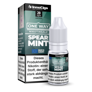 InnoCigs - One Way - Spearmint - Nikotinsalz Liquid 10 mg/ml