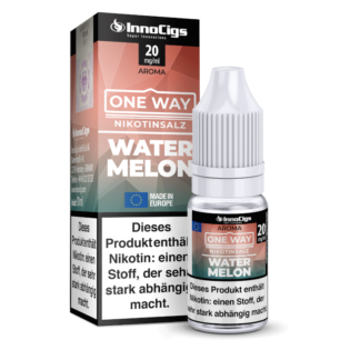 InnoCigs - One Way - Watermelon - Nikotinsalz Liquid 0 mg/ml