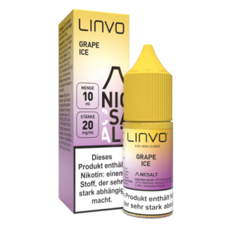 Linvo - Grape Ice - Nikotinsalz Liquid 20 mg/ml