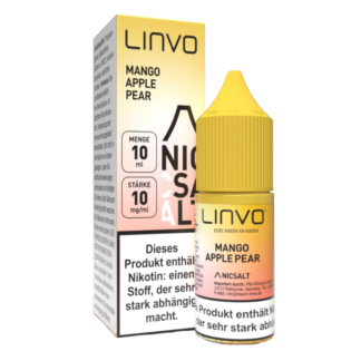 Linvo - Mango Apple Pear - Nikotinsalz Liquid 10 mg/ml 10er Packung