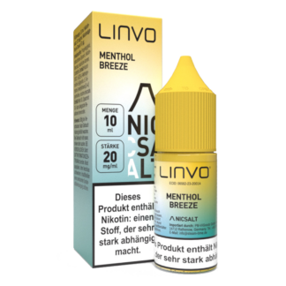 Linvo - Menthol Breeze - Nikotinsalz Liquid 20 mg/ml 10er Packung