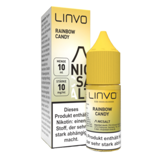 Linvo - Rainbow Candy - Nikotinsalz Liquid 10 mg/ml 10er Packung