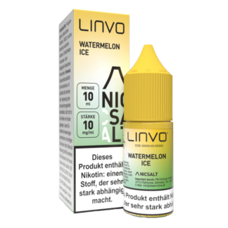 Linvo - Watermelon Ice - Nikotinsalz Liquid 10 mg/ml