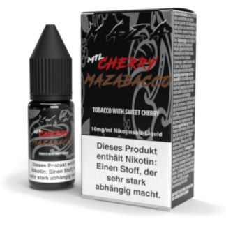 MaZa - MTL Cherry Mazabacco - Nikotinsalz Liquid 10 mg/ml