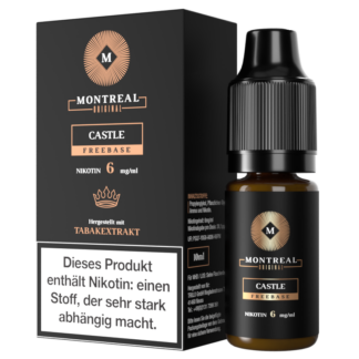 Montreal Original - Castle E-Zigaretten Liquid 6 mg/ml