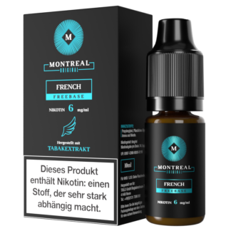 Montreal Original - French E-Zigaretten Liquid 6 mg/ml