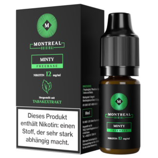 Montreal Original - Minty E-Zigaretten Liquid 12 mg/ml