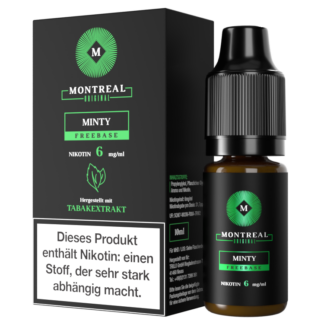 Montreal Original - Minty E-Zigaretten Liquid 6 mg/ml