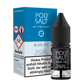Pod Salt - Blue Ice - Nikotinsalz Liquid 11 mg/ml