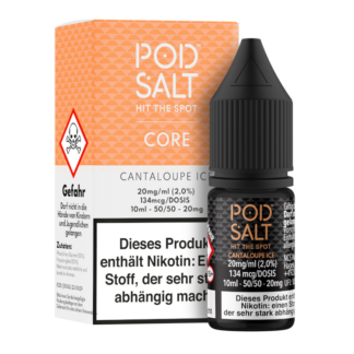 Pod Salt Core - Cantaloupe Ice - Nikotinsalz Liquid 20 mg/ml