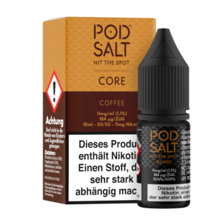 Pod Salt Core - Coffee - Nikotinsalz Liquid 11 mg/ml