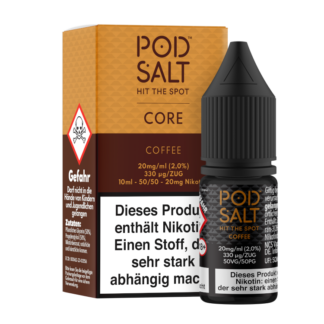 Pod Salt Core - Coffee - Nikotinsalz Liquid 20 mg/ml