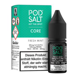 Pod Salt Core - Fresh Mint - Nikotinsalz Liquid 20 mg/ml