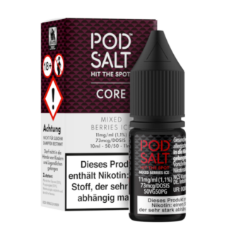 Pod Salt Core - Mixed Berries Ice - Nikotinsalz Liquid 11 mg/ml