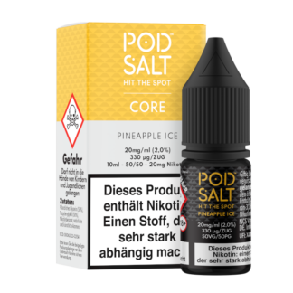 Pod Salt Core - Pineapple Ice - Nikotinsalz Liquid 20 mg/ml