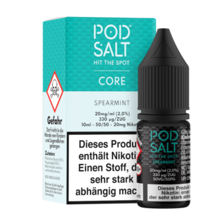 Pod Salt Core - Spearmint - Nikotinsalz Liquid 20 mg/ml