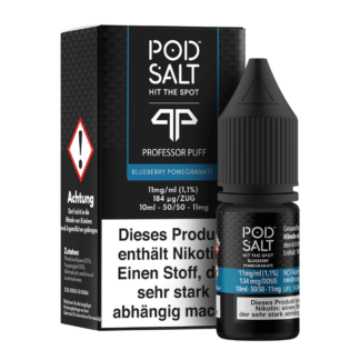 Pod Salt Fusion - Blueberry Pomegranate - Nikotinsalz Liquid 11 mg/ml