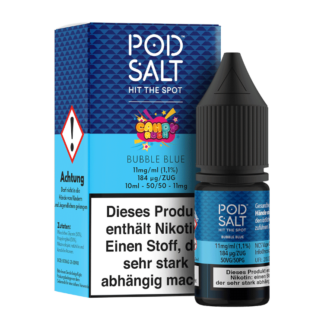 Pod Salt Fusion - Bubble Blue - Nikotinsalz Liquid 11 mg/ml