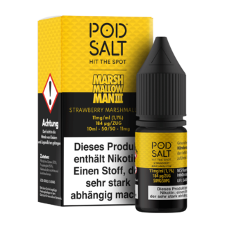 Pod Salt Fusion - Marshmallow Man 3 - Nikotinsalz Liquid 11 mg/ml
