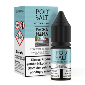 Pod Salt Fusion - Strawberry Kiwi Ice - Nikotinsalz Liquid 20 mg/ml
