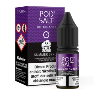 Pod Salt Fusion - Summer Syrup - Nikotinsalz Liquid 20 mg/ml 5er Packung