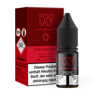 Pod Salt - Strawberry - Nikotinsalz Liquid 20 mg/ml
