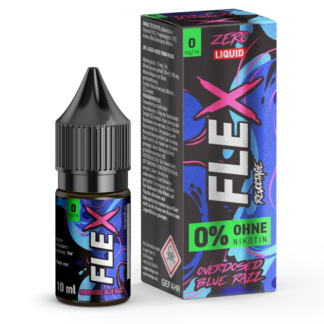 Revoltage - FLEX - Overdosed Blue Razz - Nikotinsalz Liquid 0 mg/ml