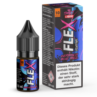Revoltage - FLEX - Overdosed Blue Razz - Nikotinsalz Liquid 10 mg/ml 15er Packung