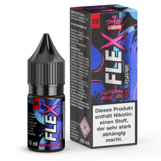 Revoltage - FLEX - Overdosed Blue Razz - Nikotinsalz Liquid 20 mg/ml 15er Packung