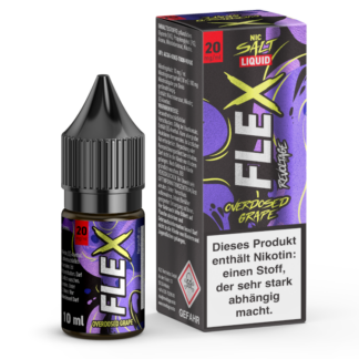 Revoltage - FLEX - Overdosed Grape - Nikotinsalz Liquid 20 mg/ml