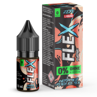 Revoltage - FLEX - Overdosed Peach Ice Tea - Nikotinsalz Liquid 0 mg/ml 15er Packung