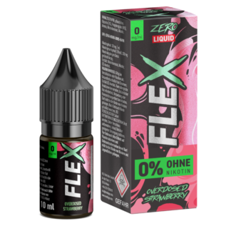 Revoltage - FLEX - Overdosed Strawberry - Nikotinsalz Liquid 0 mg/ml