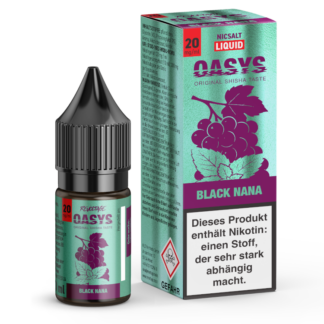 Revoltage - OASYS - Black Nana - Hybrid Nikotinsalz Liquid 20 mg/ml