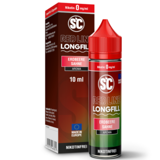 SC - Red Line - Aroma Erdbeere Sahne 10 ml