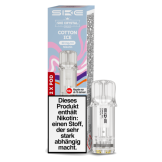 SKE - Crystal Plus Pod Cotton Ice 20 mg/ml (2 Stück pro Packung)