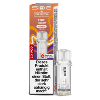 SKE - Crystal Plus Pod Fire Brew 20 mg/ml (2 Stück pro Packung)