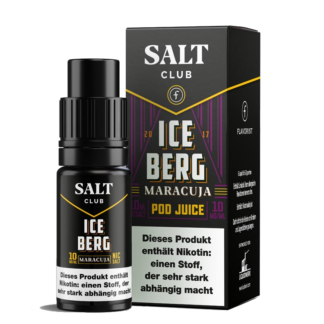 Salt Club - Flavorist Iceberg - Maracuja - Nikotinsalz Liquid 10 mg/ml