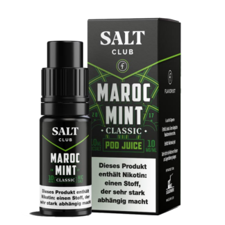 Salt Club - Flavorist Maroc Mint - Classic - Nikotinsalz Liquid 20 mg/ml