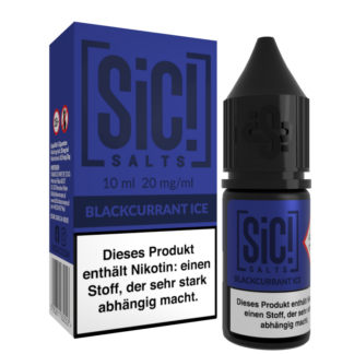 SiC! Salts - Blackcurrant Ice - Nikotinsalz Liquid 20 mg/ml