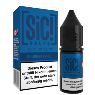 SiC! Salts - Blueberry Ice - Nikotinsalz Liquid 20 mg/ml