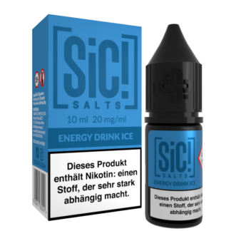 SiC! Salts - Energy Drink Ice - Nikotinsalz Liquid 20 mg/ml