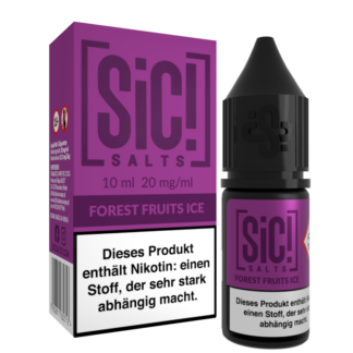 SiC! Salts - Forest Fruits Ice - Nikotinsalz Liquid 20 mg/ml