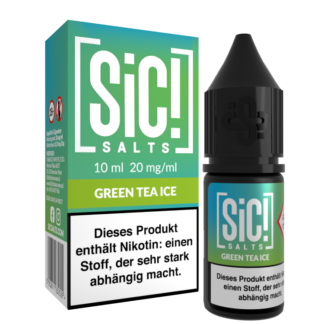 SiC! Salts - Green Tea Ice - Nikotinsalz Liquid 20 mg/ml