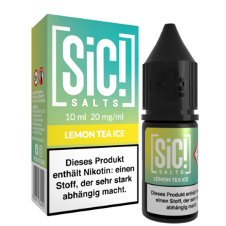 SiC! Salts - Lemon Tea Ice - Nikotinsalz Liquid 20 mg/ml