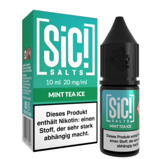 SiC! Salts - Mint Tea Ice - Nikotinsalz Liquid 20 mg/ml
