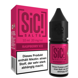 SiC! Salts - Raspberry Ice - Nikotinsalz Liquid 20 mg/ml