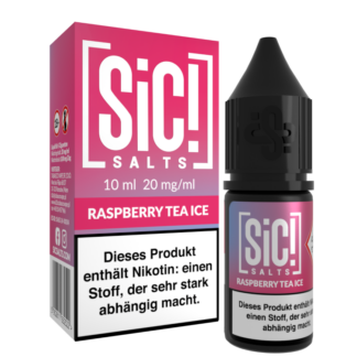 SiC! Salts - Raspberry Tea Ice - Nikotinsalz Liquid 20 mg/ml