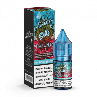 Twelve Monkeys - Iced - Hakuna - Nikotinsalz Liquid 20 mg/ml