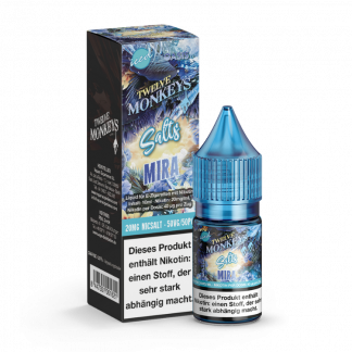 Twelve Monkeys - Iced - Mira - Nikotinsalz Liquid 20 mg/ml